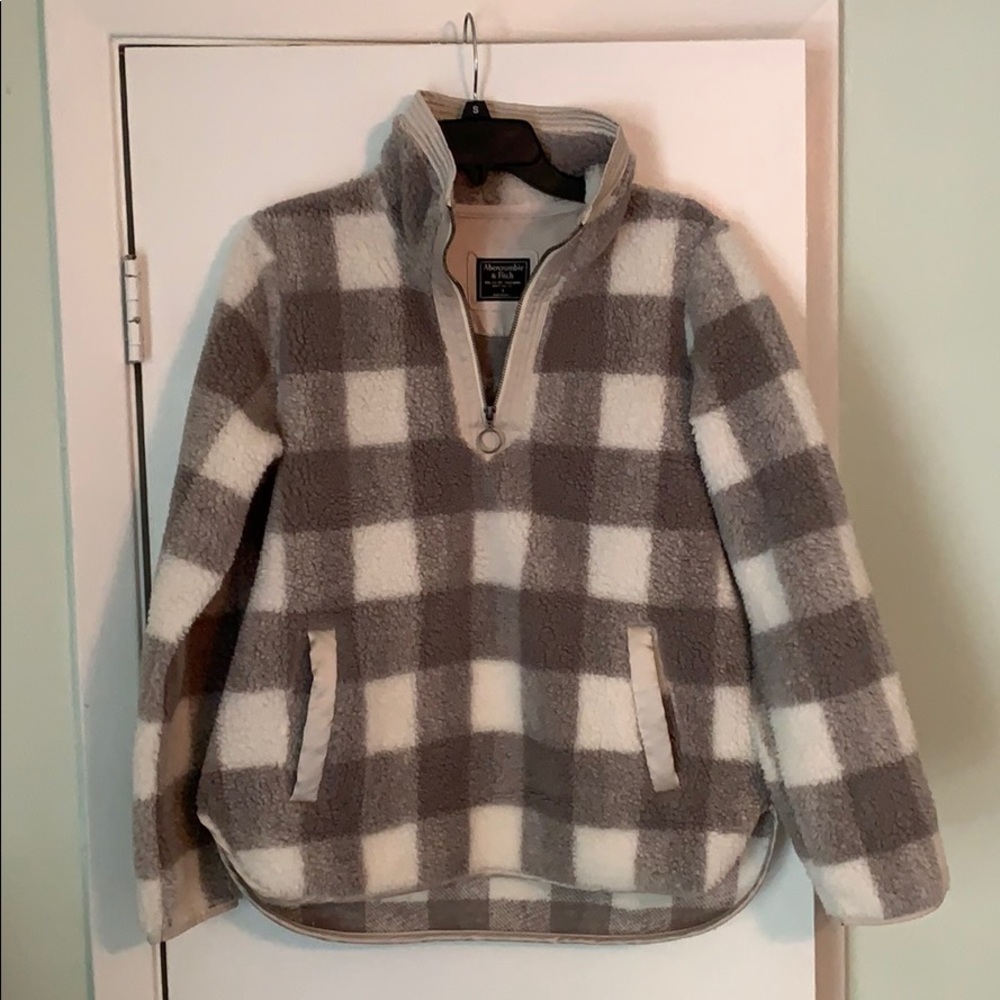 Abercrombie and Fitch Sherpa Pullover